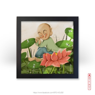 TRANH GIẤY NGỌC TRAI - CHÚ TIỂU